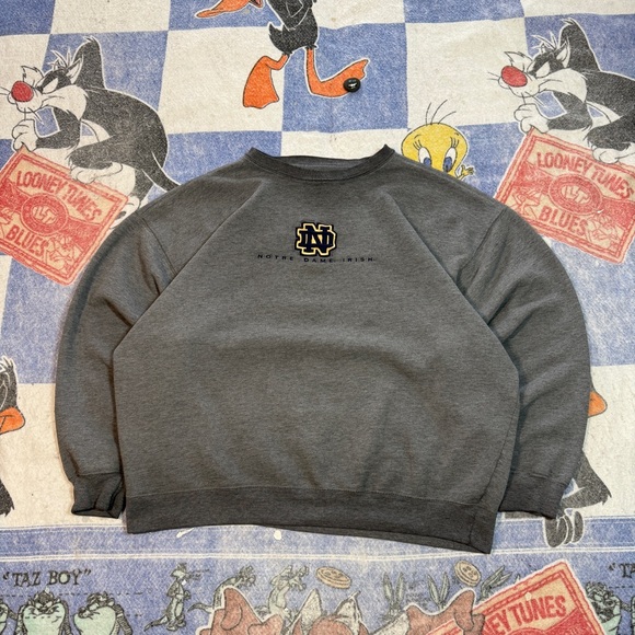 Vintage notre dame fighting Irish crewneck sweatshirt - Picture 1 of 3